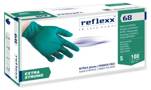 rukavice nitrilové REFLEXX 68 extra pevné
