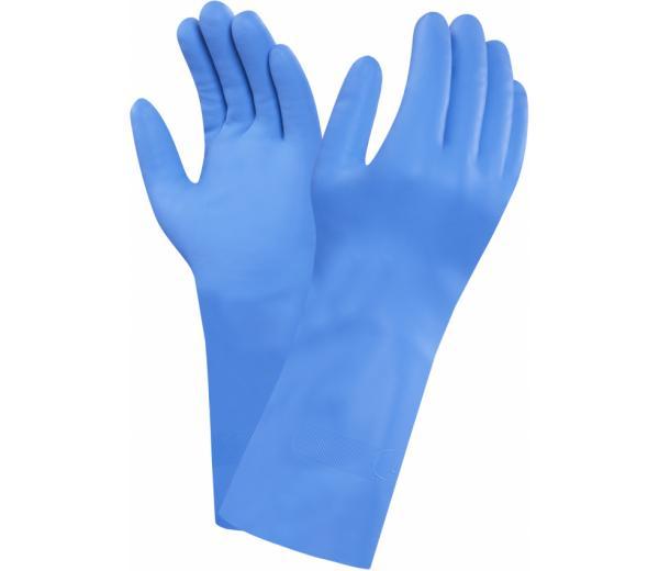 rukavice VersaTouch 37-501, modrý Nitril G25B