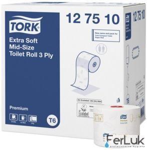 127510 Tork Premium extra jemný toaletný papier v kompaktnom kotúči