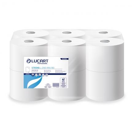 Toaletný papier Strong 2vrs L-ONE MINI 180m12ks (900 útržkov)