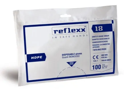 rukavice polyetylénové REFLEXX 18