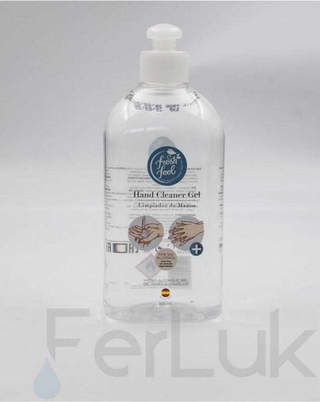 Hydro-Alkoholový hygienický čistiaci gél na ruky, 500ml