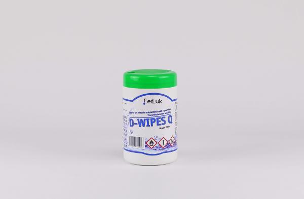 Dezinfekčné utierky, D-Wipes Q v tube, 160ks