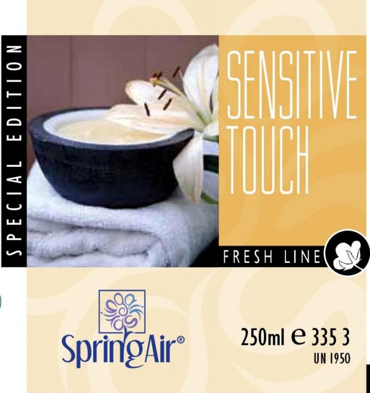 SPRING AIR NÁPLŇ DO OSVIEŽOVAČA SENSITIVE TOUCH - SPRAY 250ML