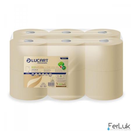 812170/ 812506 toaletný papier EcoNatural L-ONE MINI 180m, stredový odvin