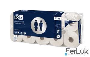 3065 Tork jemný 3-vrstvový toaletný papier konvenčný kotúč