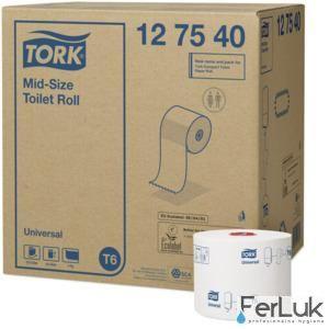 127540 Tork toaletný papier v kotúči Universal strednej veľkosti – 1-vrstvový