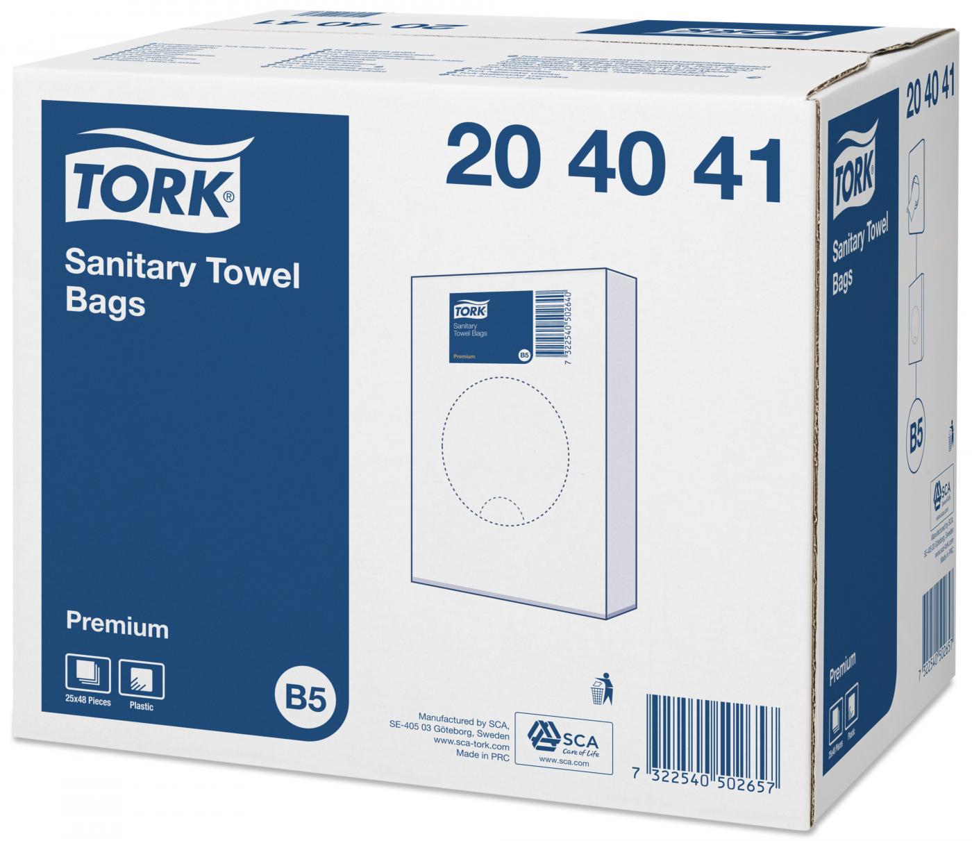 204041 Tork hygienické vrecúška Premium
